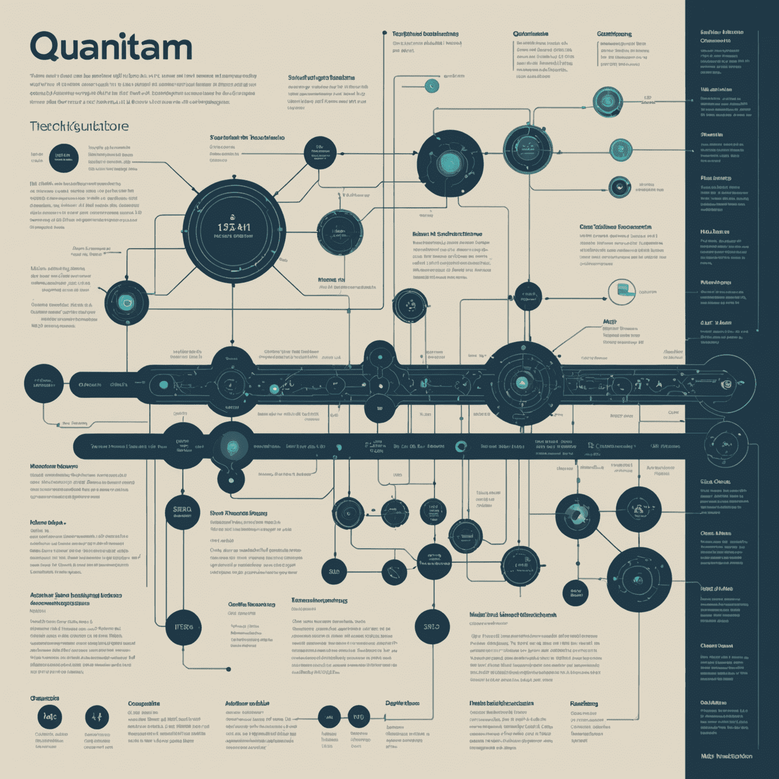 An interactive timeline showing major technological milestones from early computing to modern AI and quantum technologies